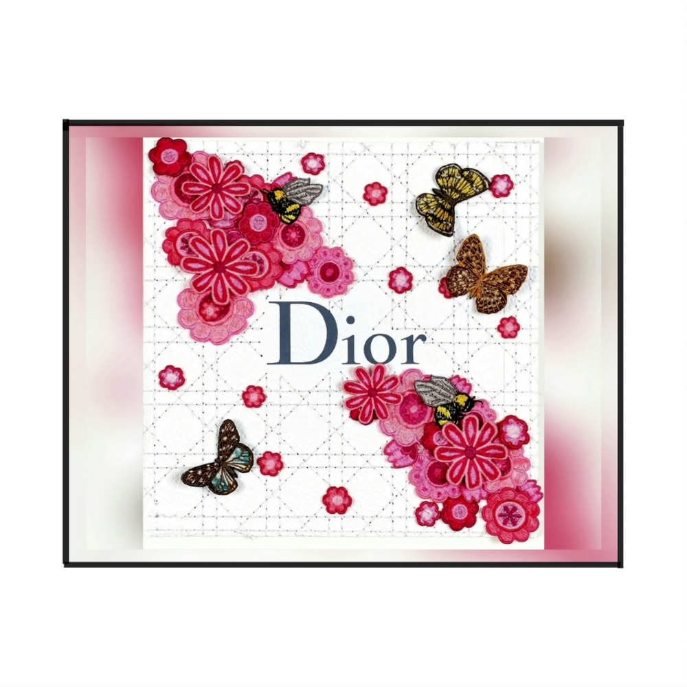Dior 5"×7" Framed Wall Art